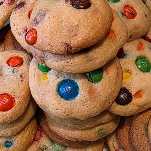 Sugar Mama's Candy Coated Chocolate Pieces Cookie